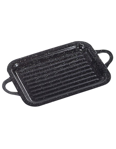 Asadora Porcelana Rectangular  21x27 cm.