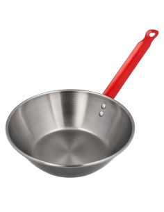 Sartén Honda Pulida Con Mango 36 cm.
