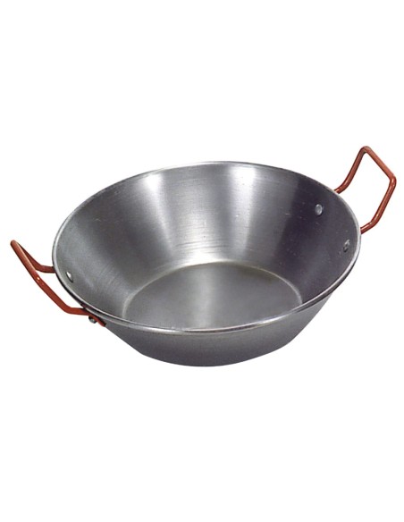 Sarten GARCIMA honda pulida con asas 60cm 05020040