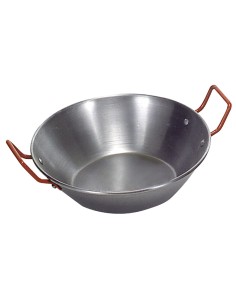 Sartén Honda Pulida Con Asas 20 cm.