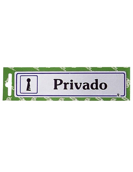 Rotulo "Privado"