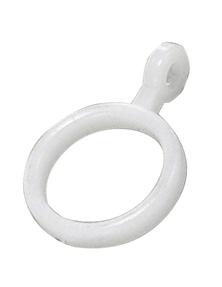 Anillas Dobles Cortina Blanca Ø Interior 20 mm.