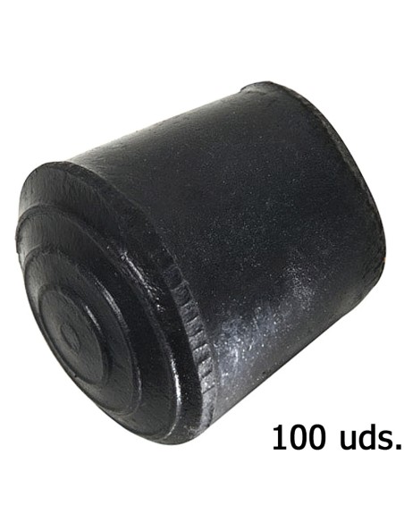 Contera Goma Conica 14 mm.   Bolsa 100 Unidades