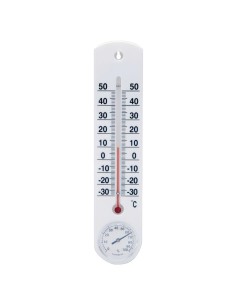 Termometro Pared / Jardin Con Higrómetro Plástico 25 cm.