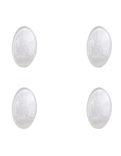 Colgador Oryx  Transparente Pequeño (Blister 4 Unidades)...