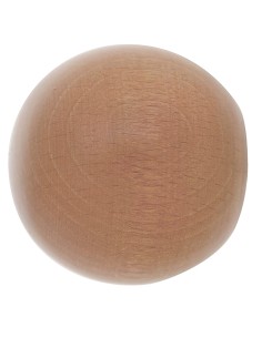 Terminal Madera Esfera 28x55 mm. Pino