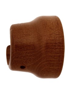 Soporte Madera Liso Lateral 28x 42 mm. Nogal