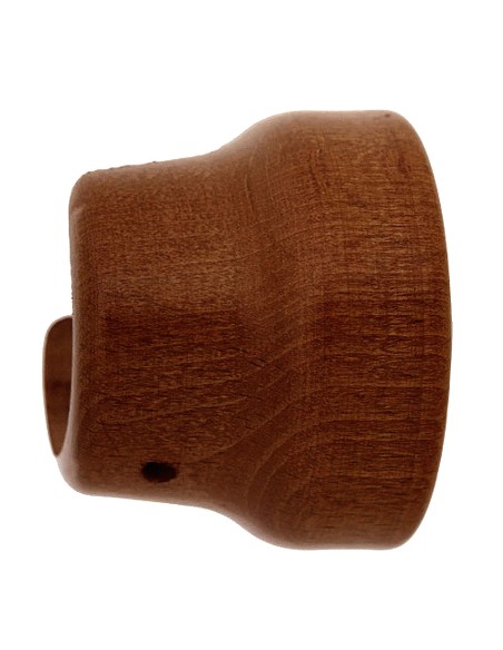 Soporte Madera Liso Lateral 28x 42 mm. Nogal