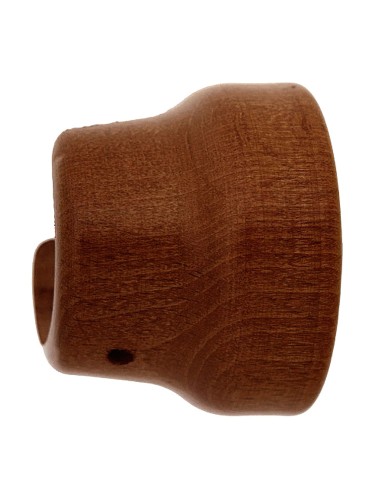 Soporte Madera Liso Lateral 20x 35 mm. Nogal