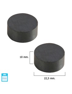 Iman Wolfpack Ferrita Redondo Ø 22,5x10 mm. (Blister 2...