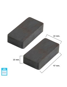 Iman Wolfpack Ferrita Rectangular 47x22x10 mm. (Blister 2...