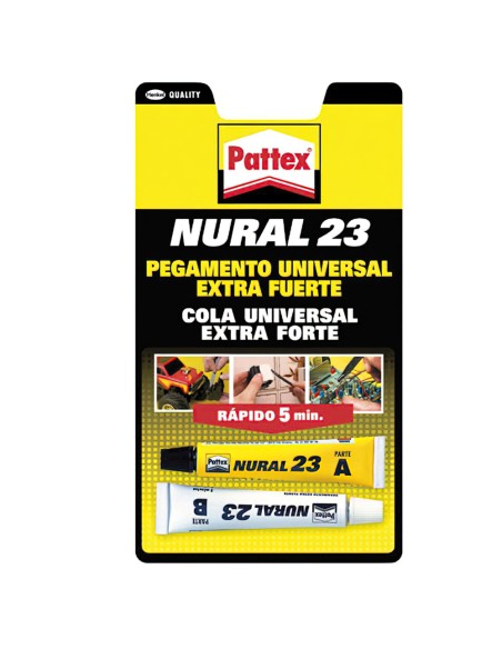 Nural- 23 Transparente (Juego 2 Tubos 22 cm³.)