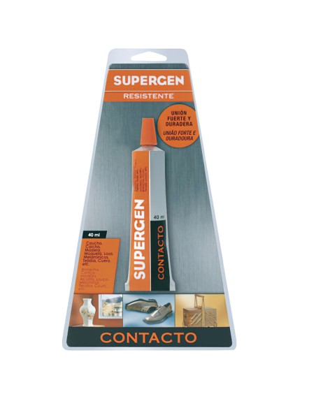Pegamento Supergen Clasico   40 ml.