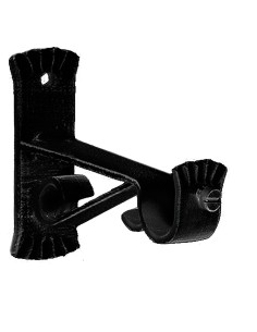 Soporte barra cortina RIEL CHYC para pared forja D.20mm...