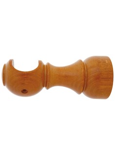 Soporte Madera Liso Abierto 20x 88 mm. Teca