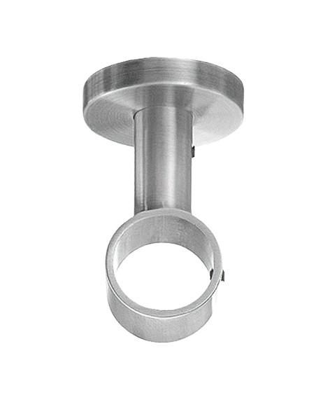 Soporte Zirconio Techo 28 mm. Niquel Mate