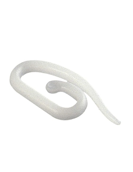 Gancho Cortina Fruncidor Plastico 27 mm. Blister  25 Unidades
