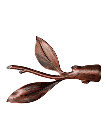 Terminal Forja Ramas Ø 20 mm. Negro / Cobre Juego 2 Piezas