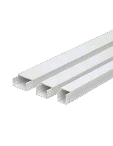 Canaleta Adhesiva Con Tapa   7x12 mm. x 2 m.