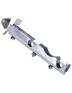 Soporte Barra 12 mm.Ø Cromo Doble Frente