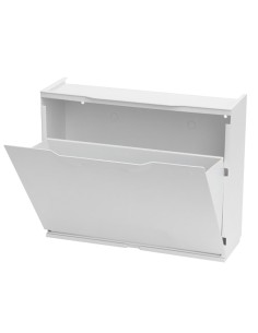 Zapatero Resina 51x17x41cm. Blanco