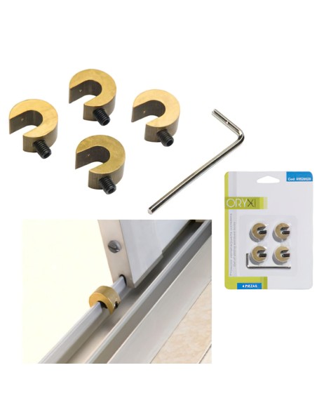 Protector Oryx Puertas / Ventanas Correderas (Blister 4 Piezas)
