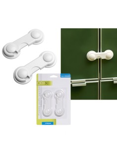 Protector Oryx Pestillo Seguridad. (Blister 2 Piezas)