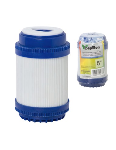 Cartucho Filtro Agua Carbon Activo   5"