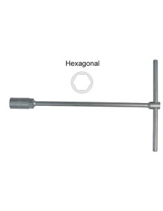 Llave Vaso Maurer Mango "T"  13 mm.