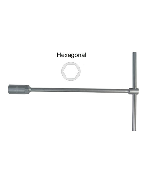 Llave Vaso Maurer Mango "T"  13 mm.