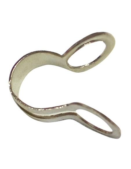 Enganche Cadena Bolas Latón Cromado 3,2 mm. (Caja 100 unidades)