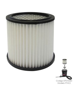 Filtro HEPA Para Aspirador Cenizas Yamato Codigo 07010530...