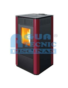 Estufa pellet HERGOM Adda 10 kw burdeos (Descatalogado)