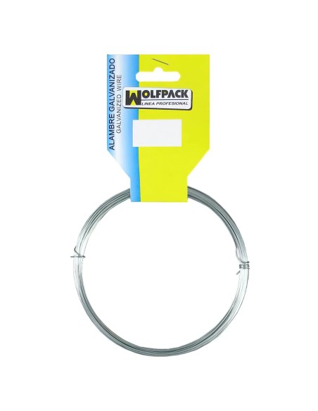 Alambre Galvanizado (Rollo 50 gramos) Nº 4/0,9 mm.