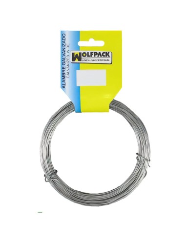 Alambre Galvanizado (Rollo 250 gramos) Nº 8/1,3 mm.