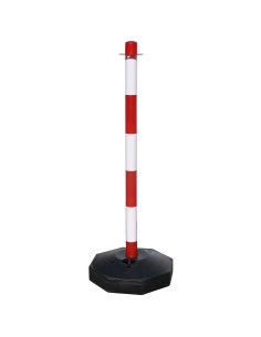 Poste Para Cadena Plastico 90 cm. Con Base