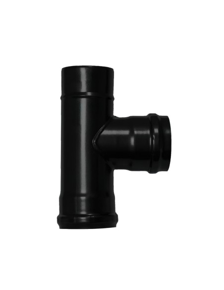 Te Estufa Pellet Vitrificada Ø80 mm  90°