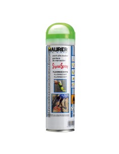 Spray Pintura Trazador Verde Fluorescente 500 ml.