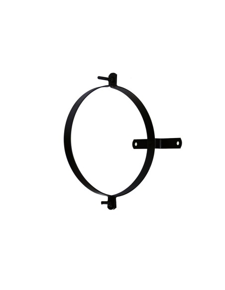 Abrazadera Tubo Estufa Pellet Vitrificado Con soporte 80 (2 piezas)