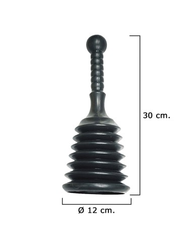 Desatascador WOLFPACK goma fuelle D.12cm alto...