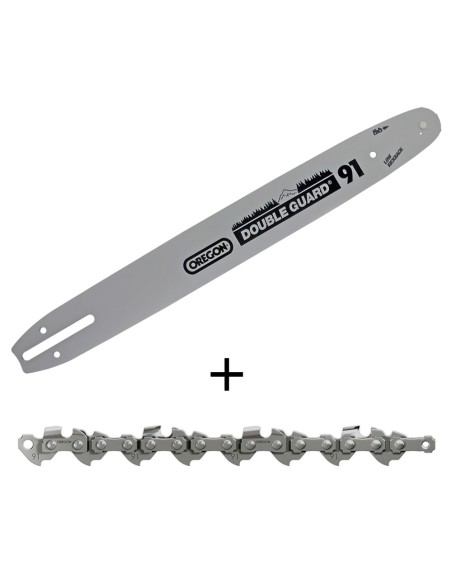 Barra y Cadena Para Motosierra Electrica Papillon 2200 W. / Hoja 40 cm.  (mod. 99012)