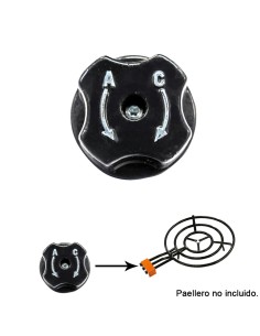 Mando regulador GARCIMA para paelleros de gas 05020097