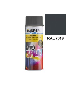Spray pintura MAURER Gris Antracita 400ml 12060480