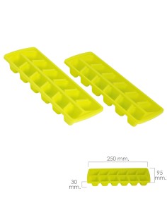 Cubitera Hielo 12 Cubitos (Set 2 Cubiteras)