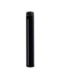 Wolfpack Tubo de Estufa Acero Vitrificado Negro Ø 175 mm....