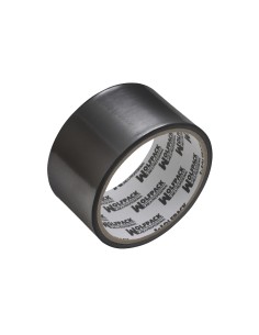 Cinta Adhesiva Aluminio Negra 48 mm. x  10 m. 66 micras