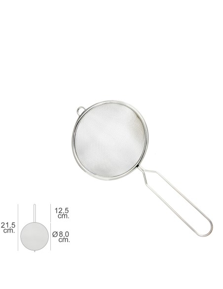 Colador Acero Inoxidable Basic Ø 8 x 21,5 (Alt.) cm.