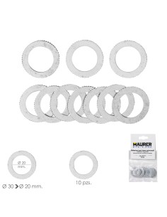 Adaptadores / Reductores Disco Corte Madera Ø 30 a Ø 20...