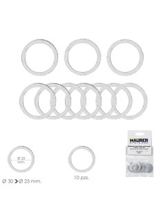 Adaptadores / Reductores Disco Corte Madera Ø 30 a Ø 25...