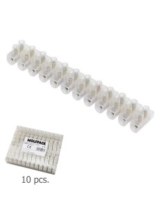 Regleta Ficha Empalme 10 Amperios / Seccion 10 mm. Envase...
